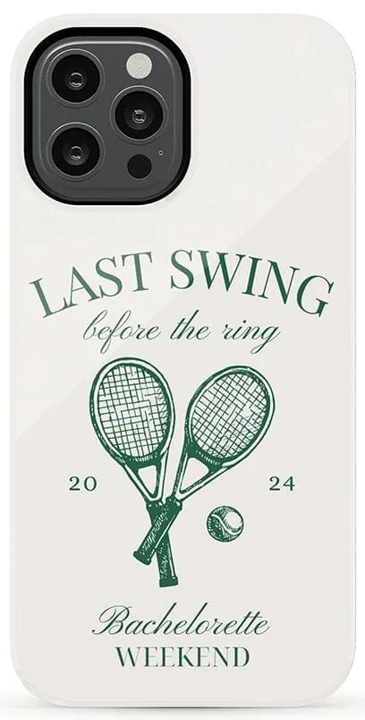 Last Swing | Off-White Bachelorette Case
