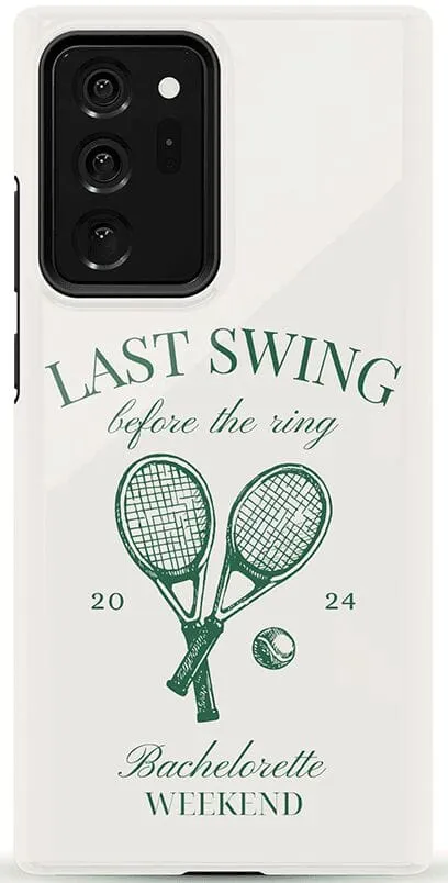Last Swing | Off-White Bachelorette Case