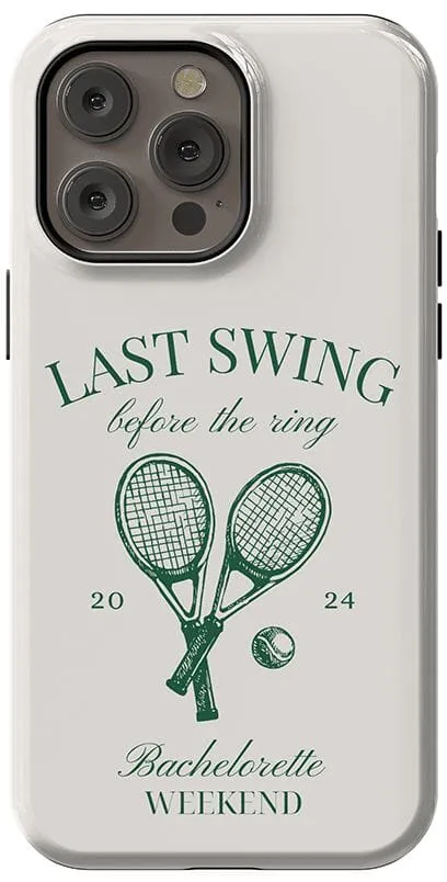 Last Swing | Off-White Bachelorette Case