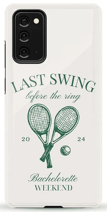 Last Swing | Off-White Bachelorette Case
