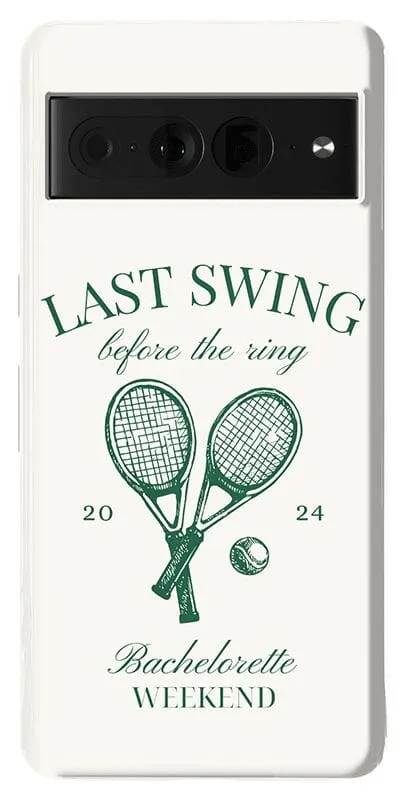 Last Swing | Off-White Bachelorette Case