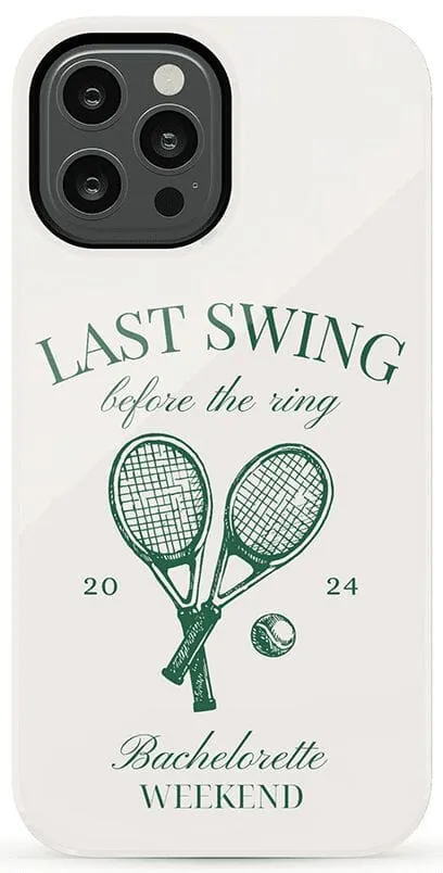 Last Swing | Off-White Bachelorette Case