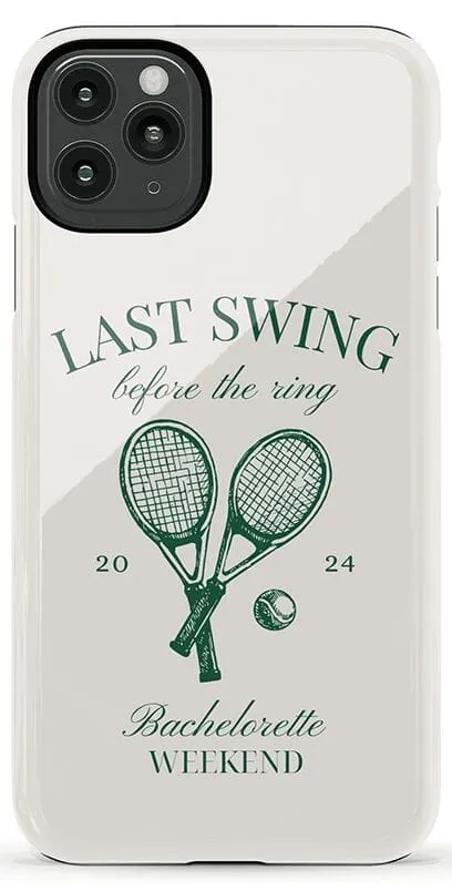 Last Swing | Off-White Bachelorette Case