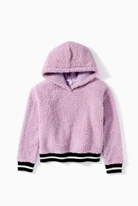 Lilac Sherpa Hoodie