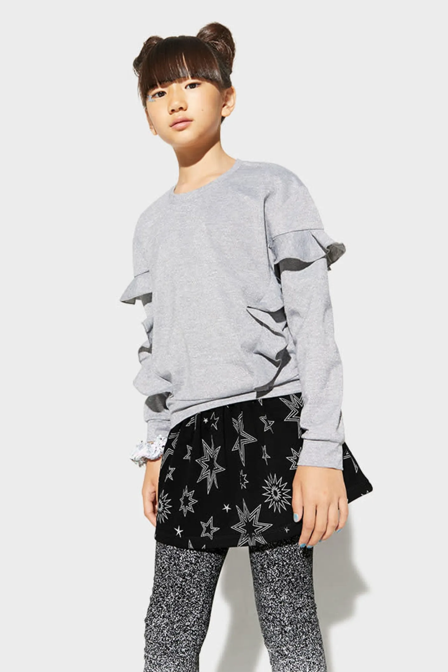 Lurex Ruffle Top