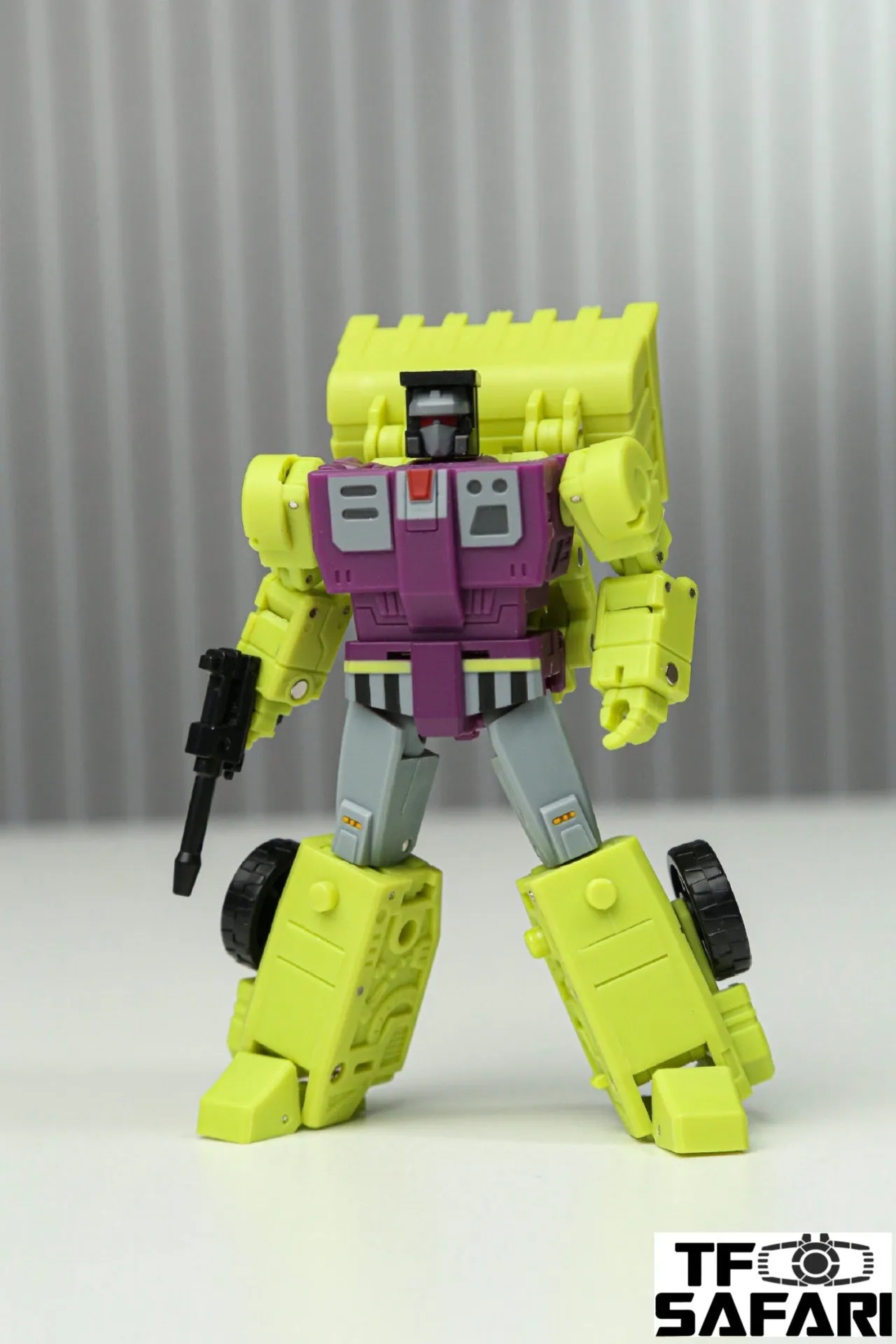 Magic Square MS Toys MS-B37 Shovel Master (Scrapper) & MS-B38 Roller Master (Mixmaster) Constructor Devastator Combiner Set A (2 in 1 set)