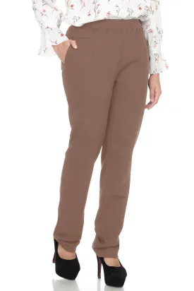 Pant without Zipper - Light Brown