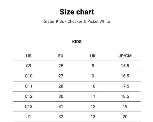 People Footwear - Slater Kids Shoes in Picket White