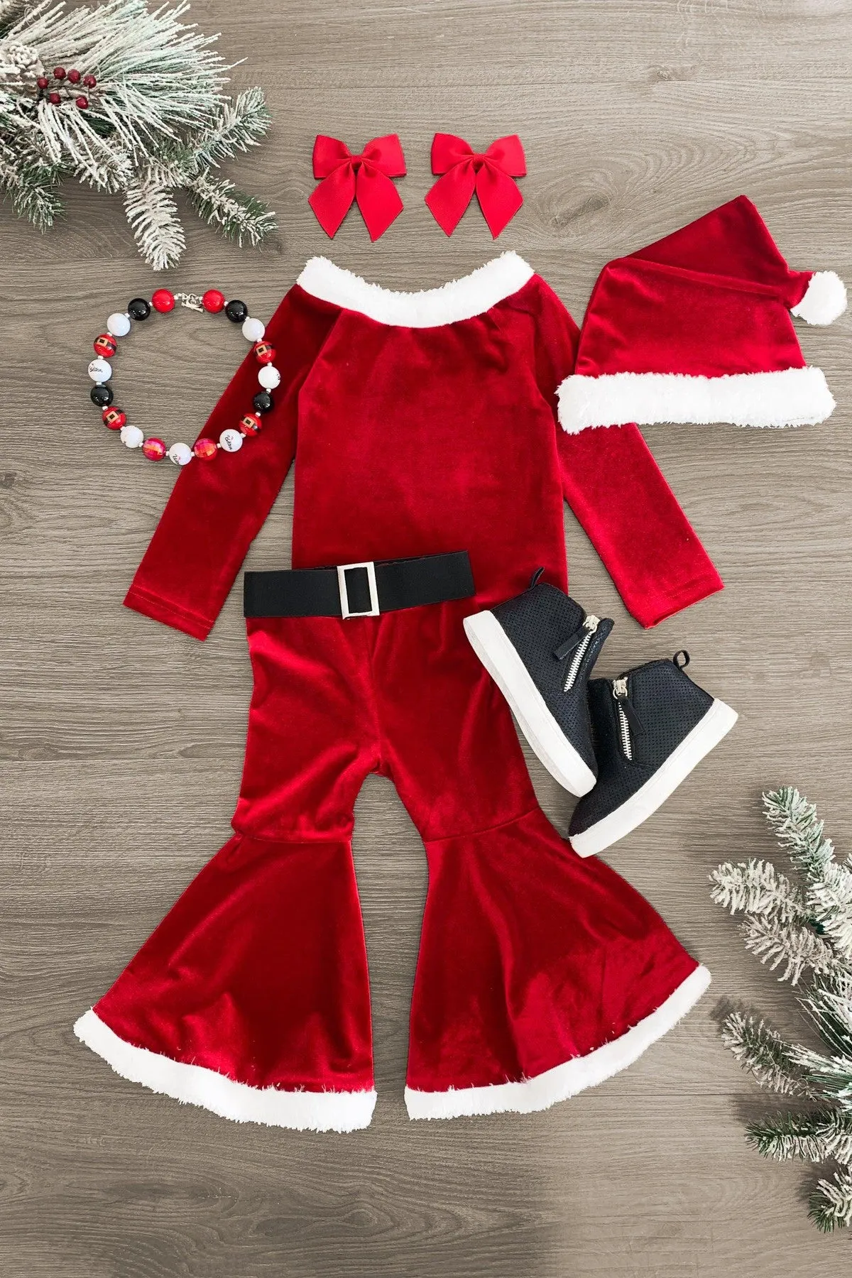 Santa Claus Bell Bottom Set