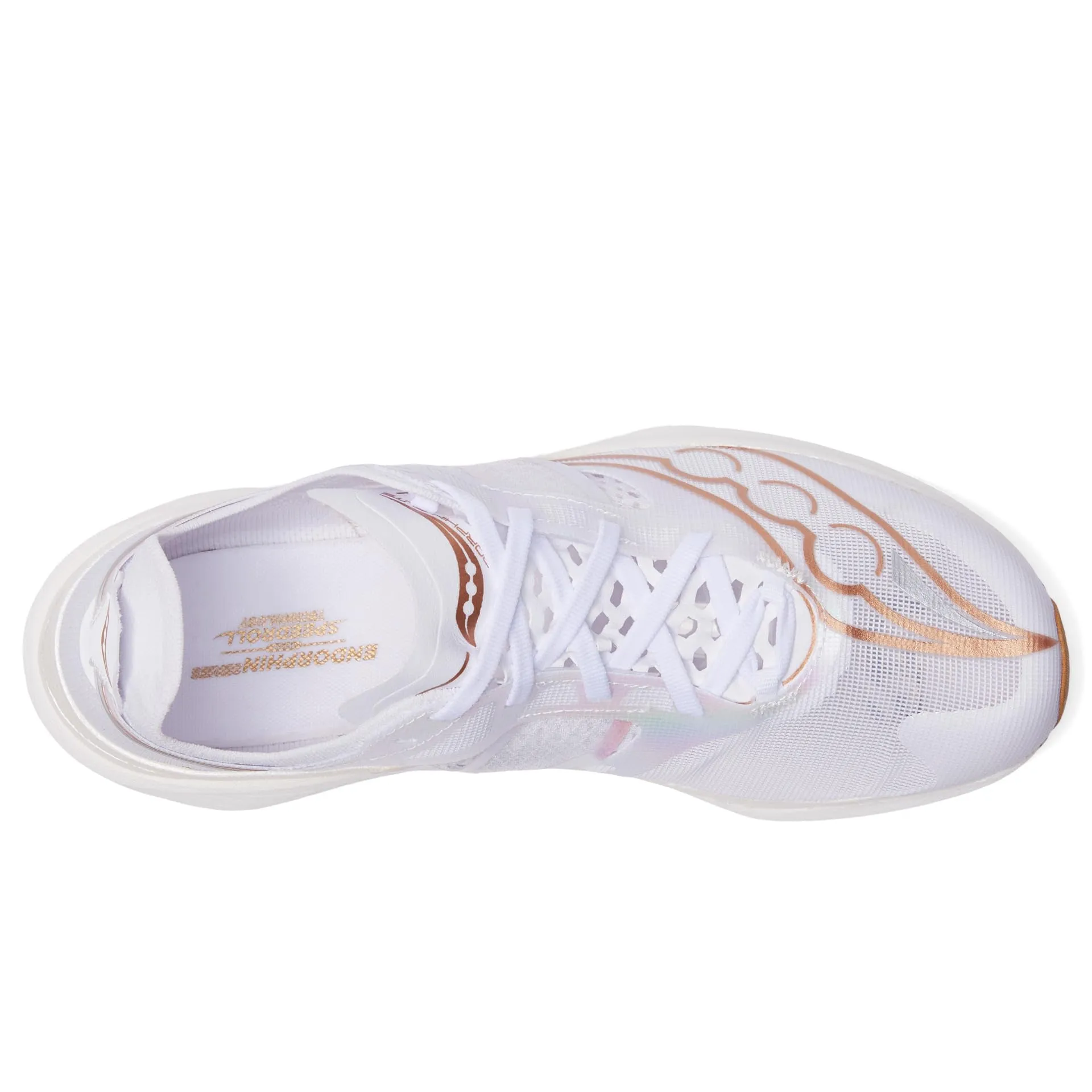 Saucony Women's Endorphin Elite (White/Gold)