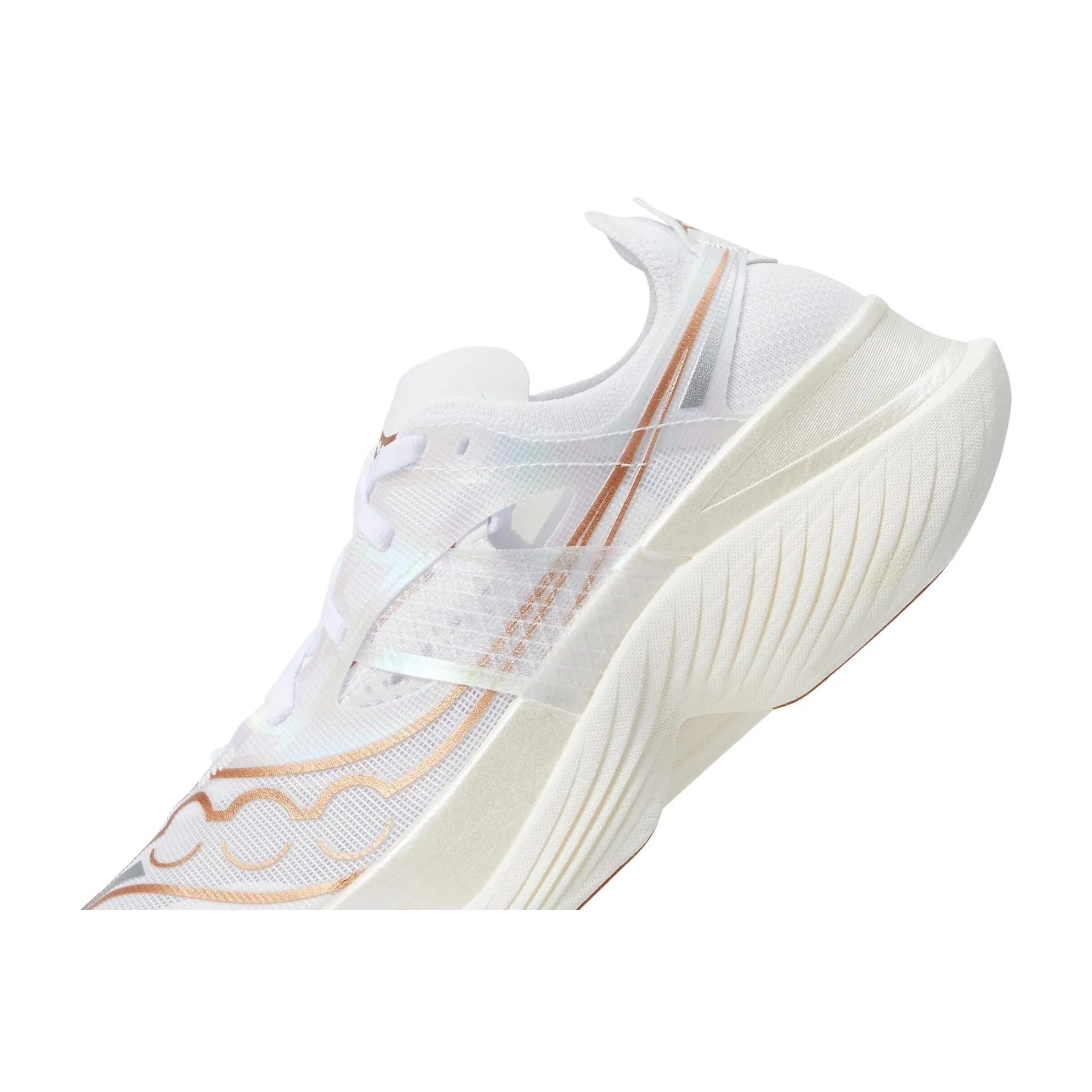 Saucony Women's Endorphin Elite (White/Gold)