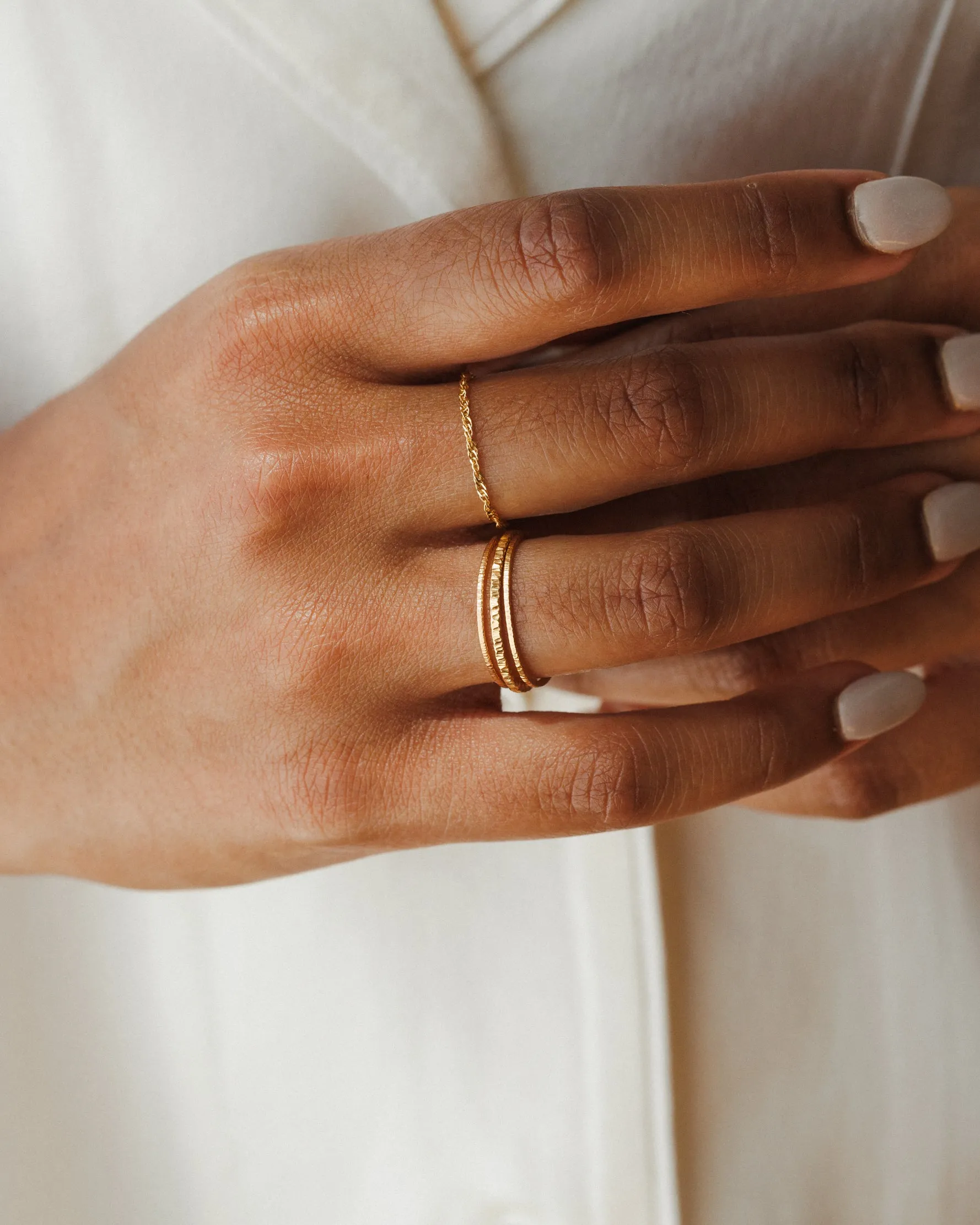 Shimmer Chain Ring