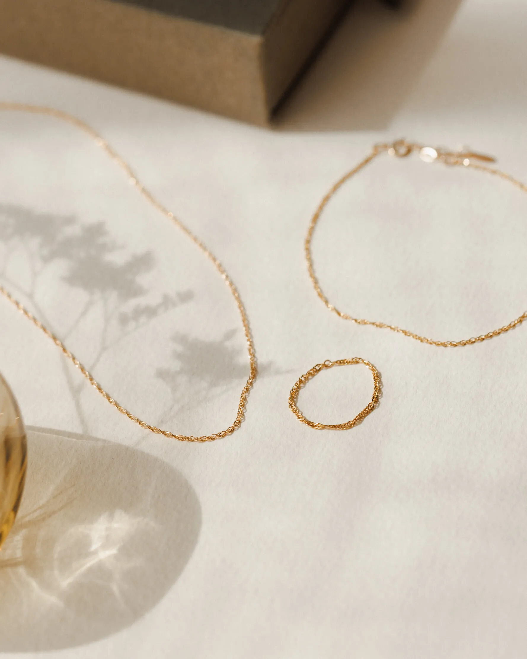 Shimmer Chain Ring