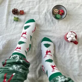 Snuggs Socks Christmas Deers