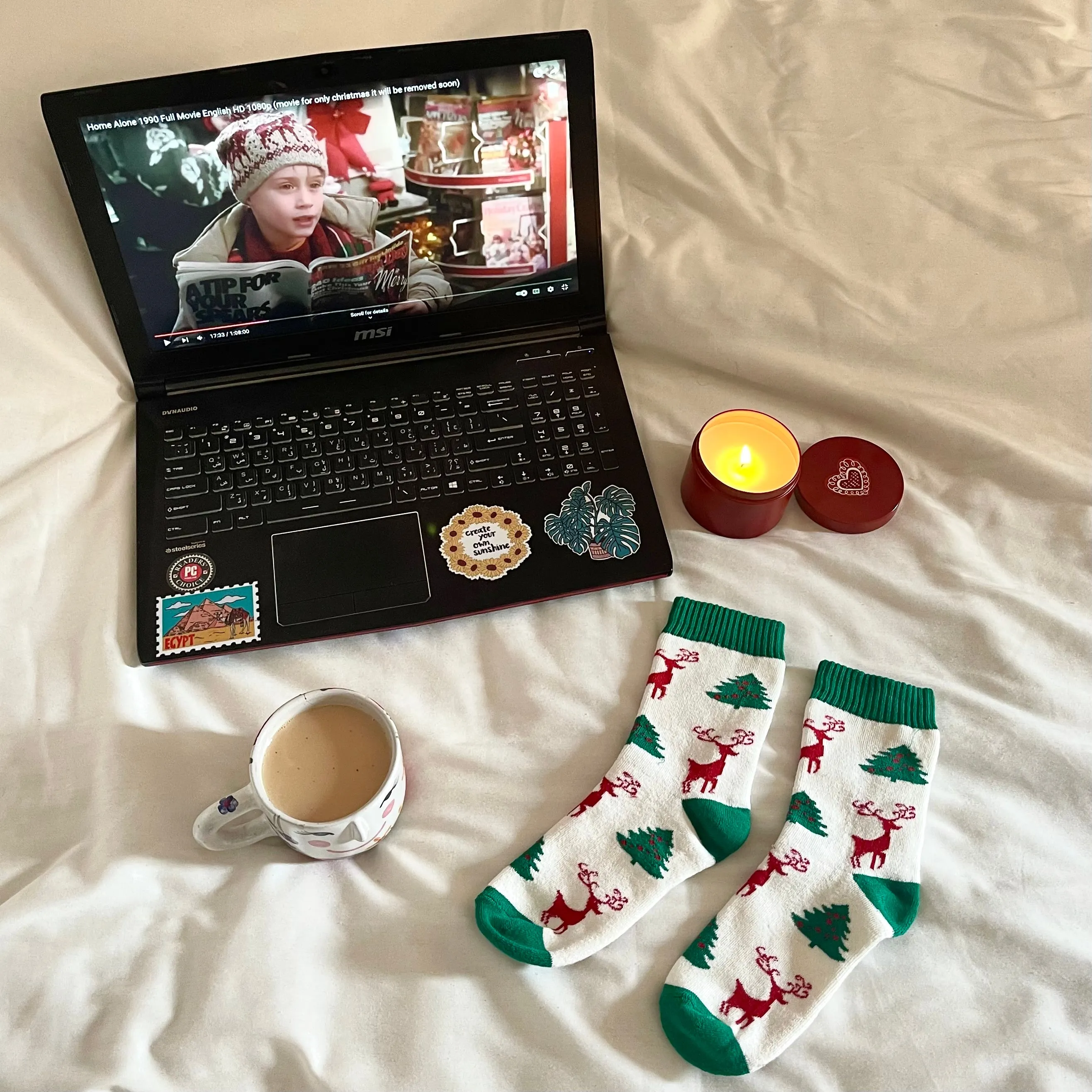 Snuggs Socks Christmas Deers