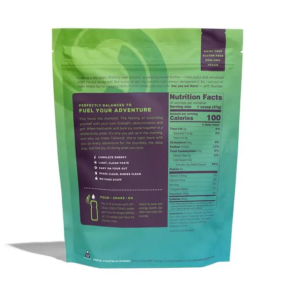 Tailwind Nutrition Endurance Fuel - Matcha (Caffeinated)