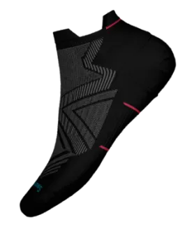 Women's Run Targeted Cushion Low Ankle S-BLACK