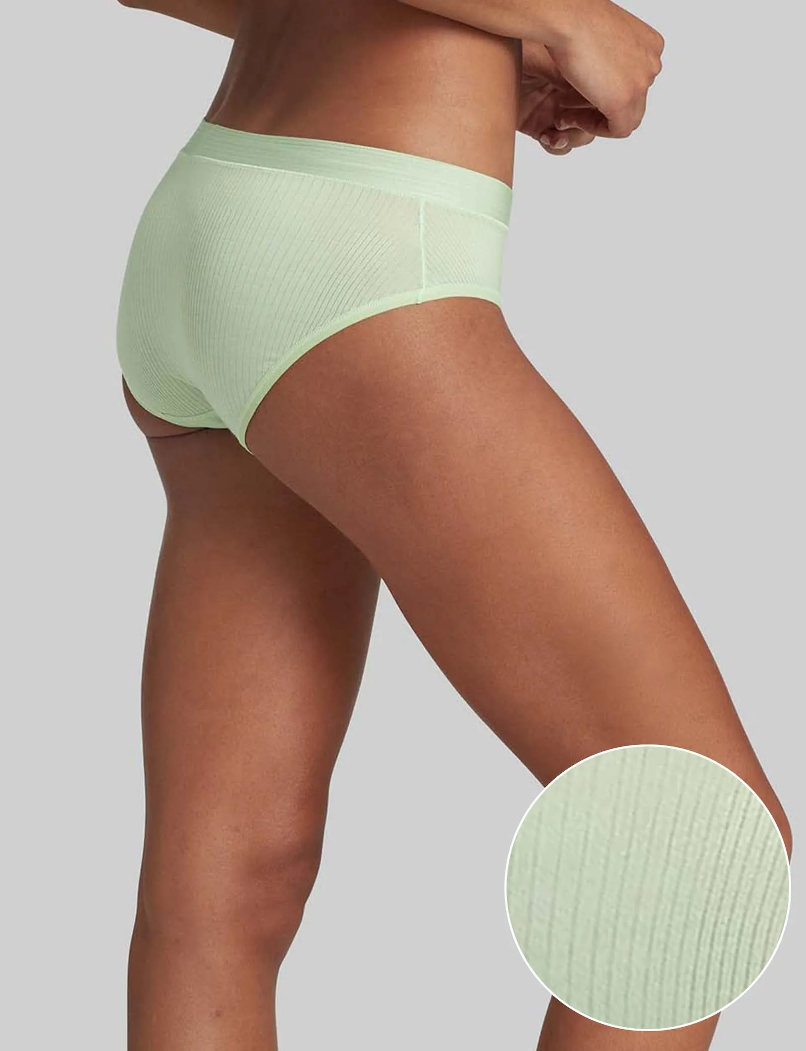 Women's Second Skin Luxe Rib Brief