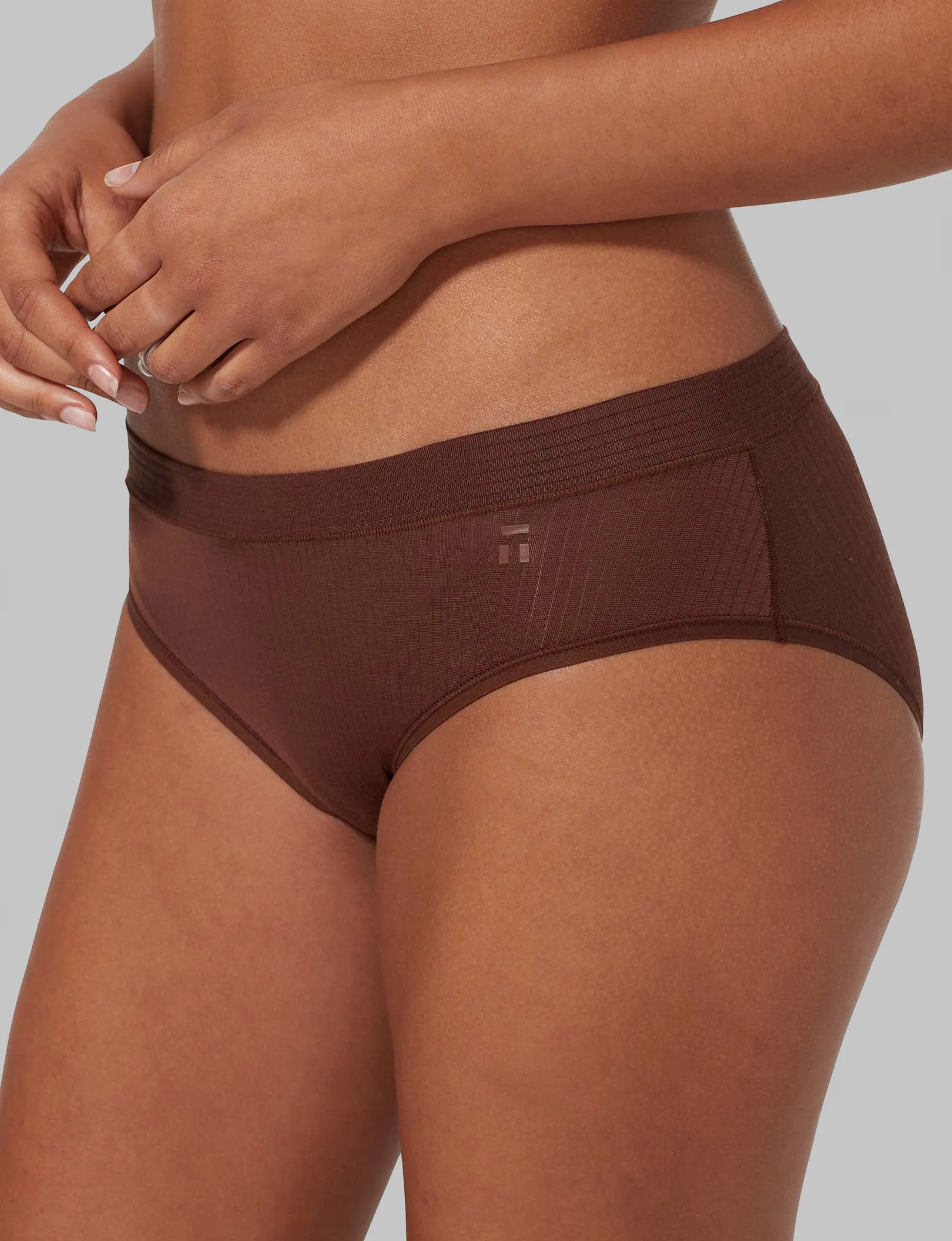 Women's Second Skin Luxe Rib Brief