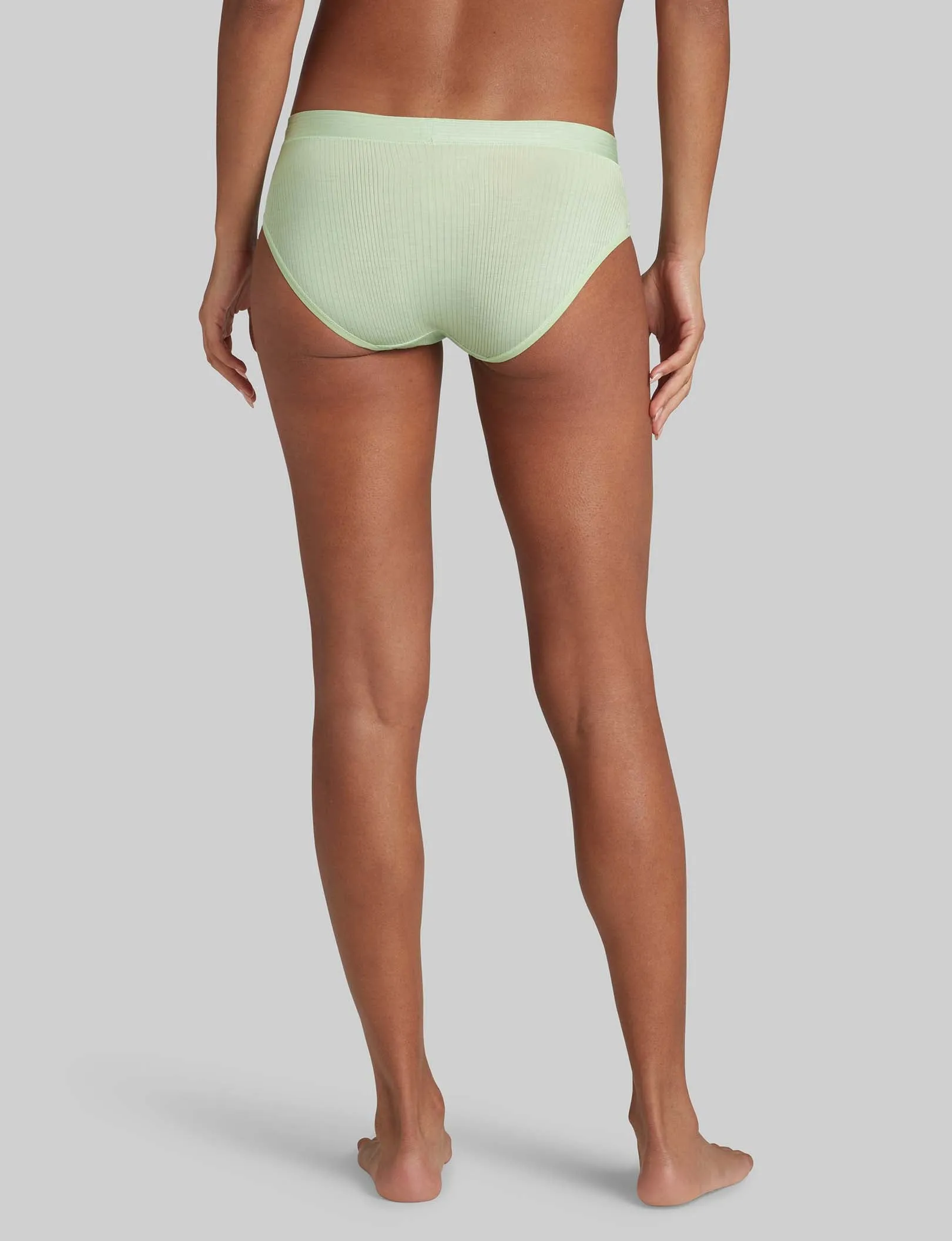 Women's Second Skin Luxe Rib Brief