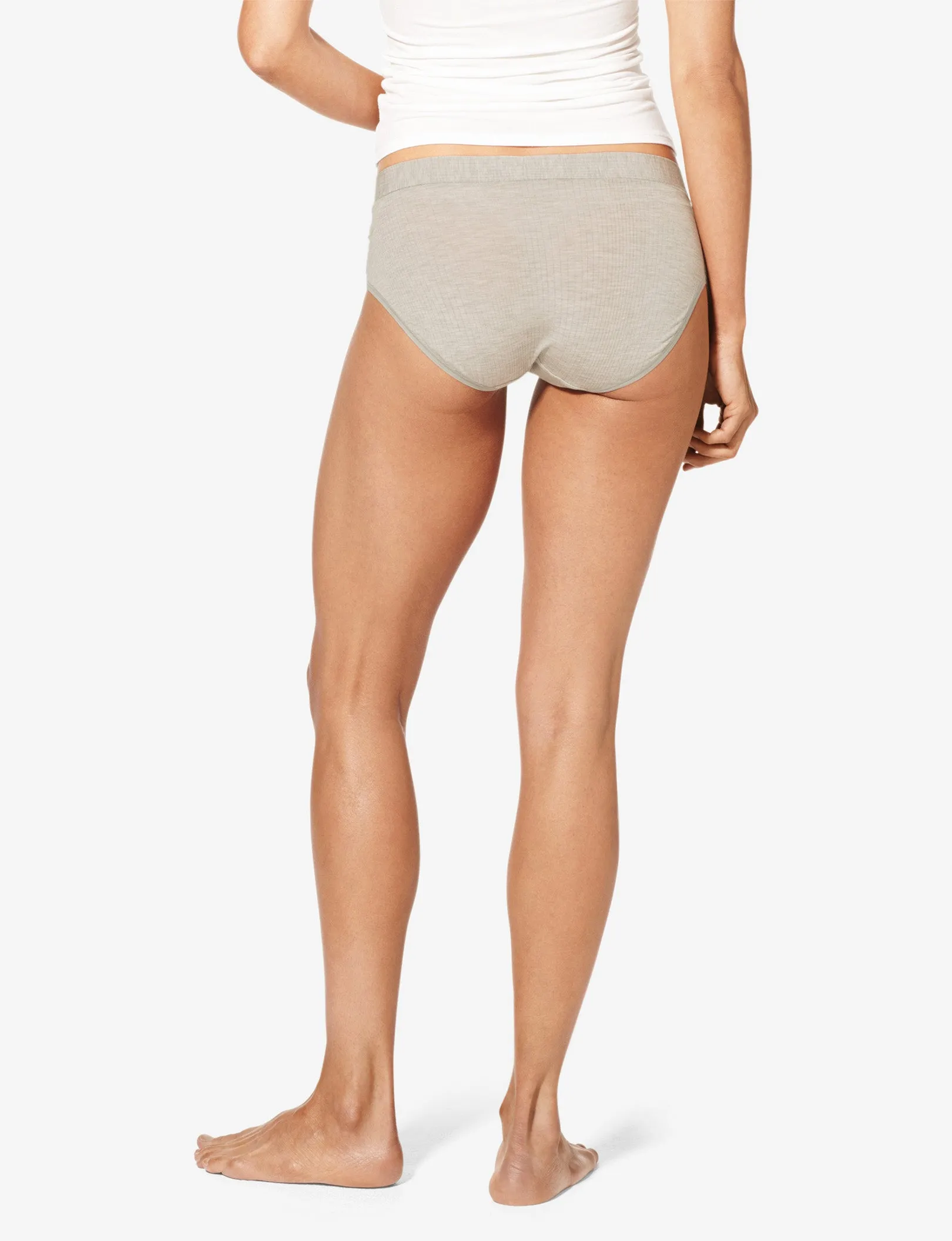 Women's Second Skin Luxe Rib Brief