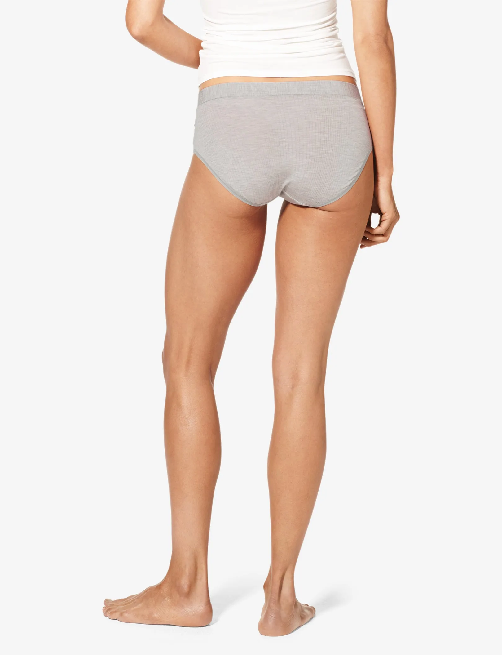 Women's Second Skin Luxe Rib Brief
